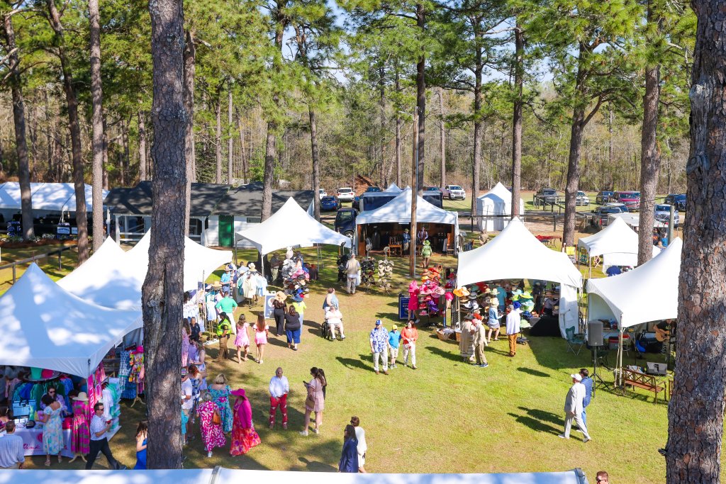 tailgating at the 2024 Carolina Cup