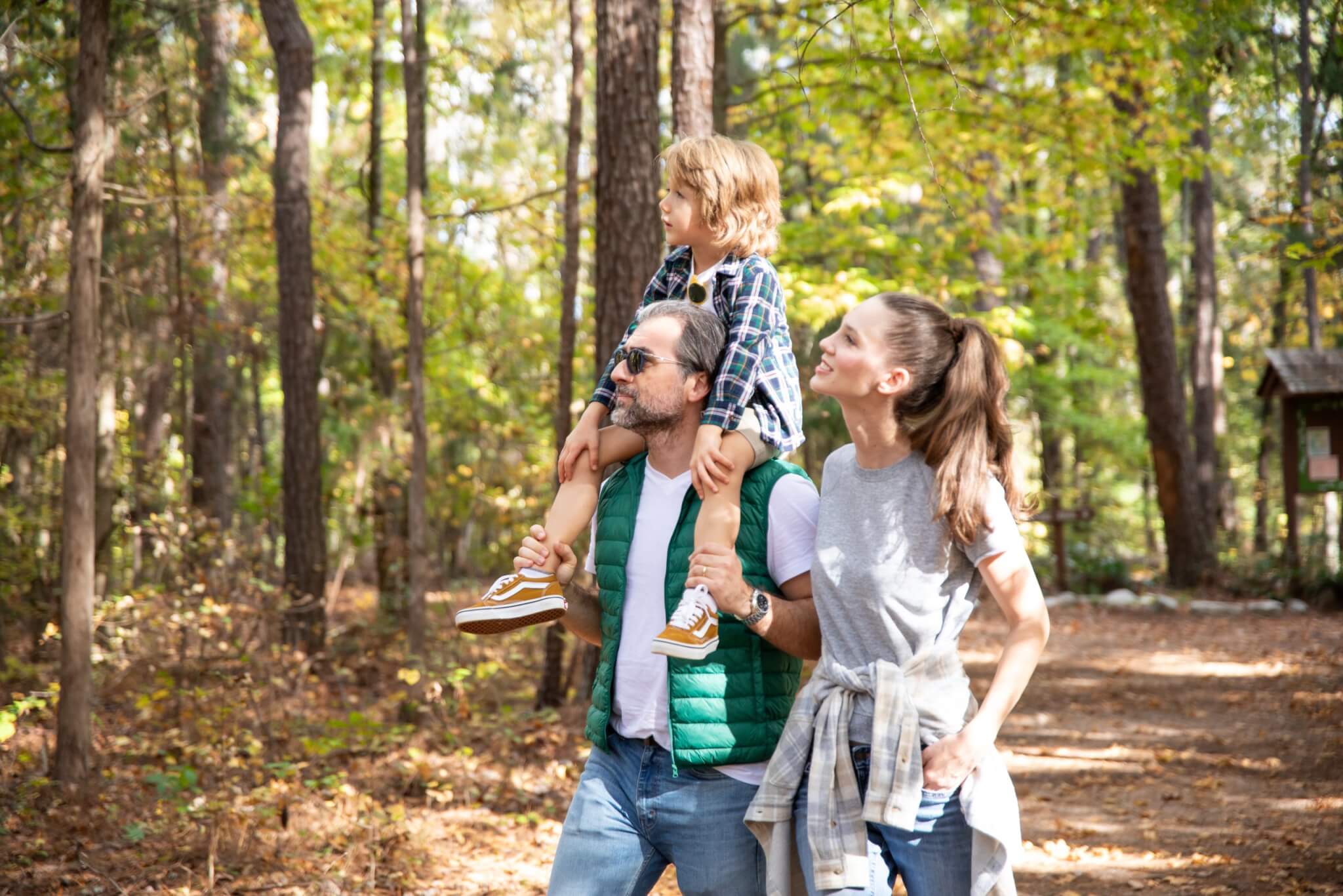 family at Andrew Jackson State Park